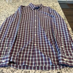 Vineyard Vines Tartan Plaid Poplin Shirt - Small